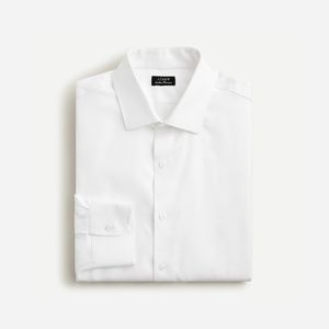 NEW J. Crew Slim Fit Ludlow Premium Fine Cotton Dress Shirt in Dobby